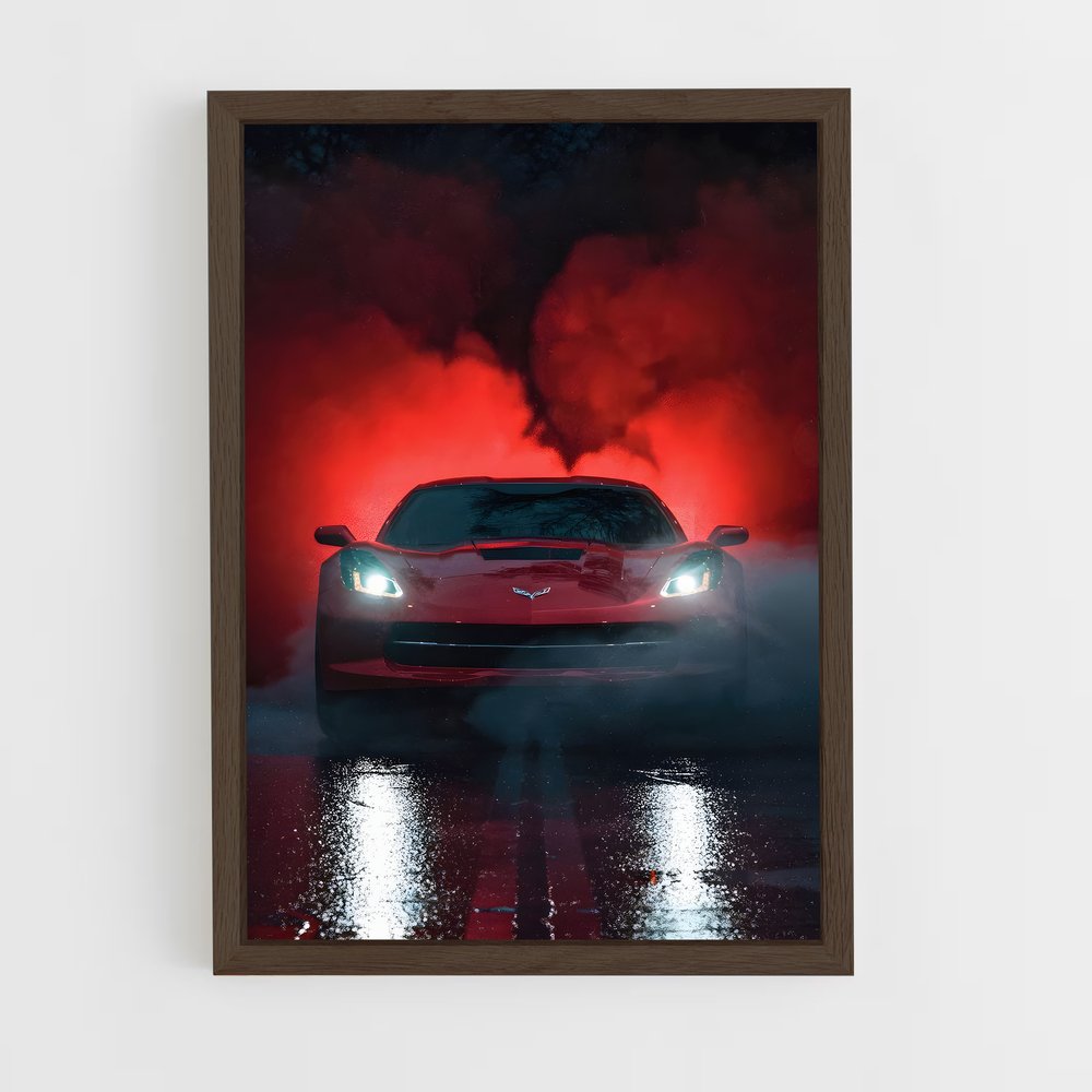 Poster Corvette Splash – affiche Chevrolet (vue 5)
